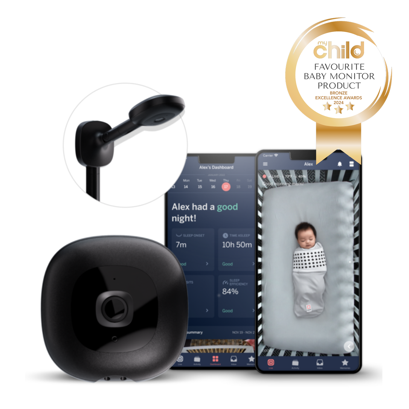 Echo Show Best Alexa Compatible Baby Monitor Pro Camera Wall Mount