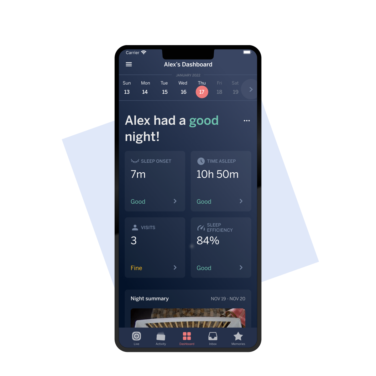 Pro Camera + Flex Stand Nanit Australia