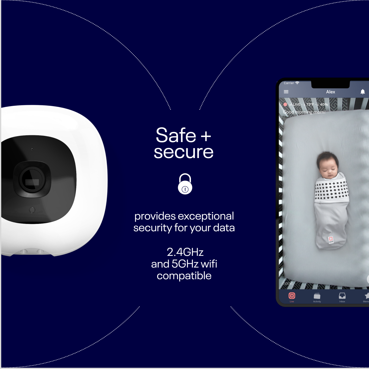 Pro Camera + Wall Mount Nanit Australia